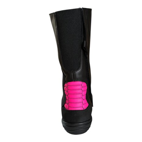 Daytona sidecar boots (black/neon pink)