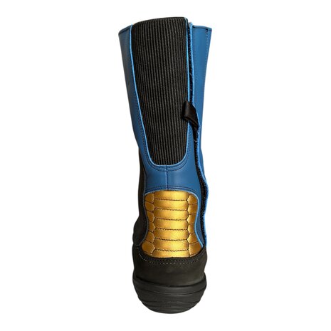 Daytona sidecar boots (blue/gold)