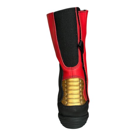 Daytona sidecar boots (red/gold)