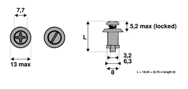 Cam lock (solo bike)