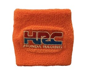 HRC Honda Racing brake reservoir sock (orange)